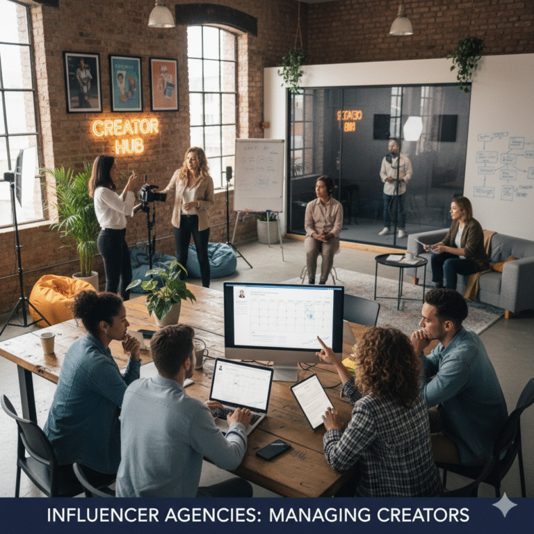 Influencer Agencies: Managing Creators